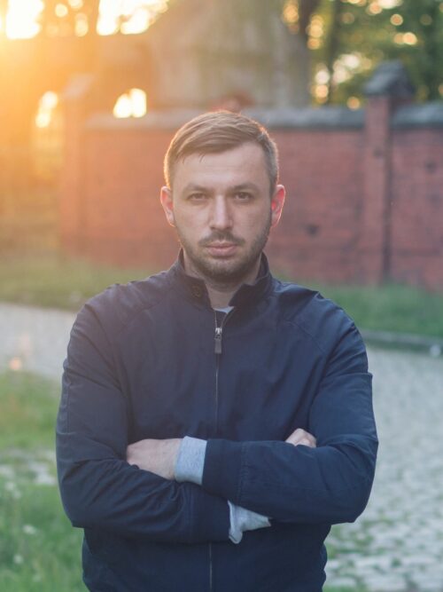 A portrait of Marek M. Berezowski